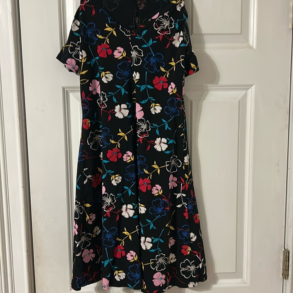 Floral mini-dress